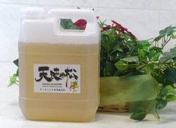 天然植物洗剤「天使の松」を使用